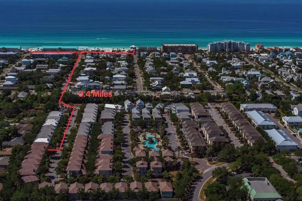Walk2Beach - Golf Cart - Arcades - Stocked Kitchen Destin Holiday home
